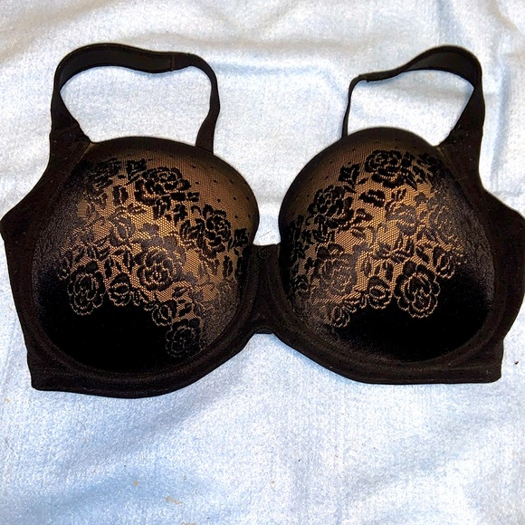 Soma support Balconette Bra 34G
Black Over Beige Underwire Lace 79984 - Picture 4 of 8